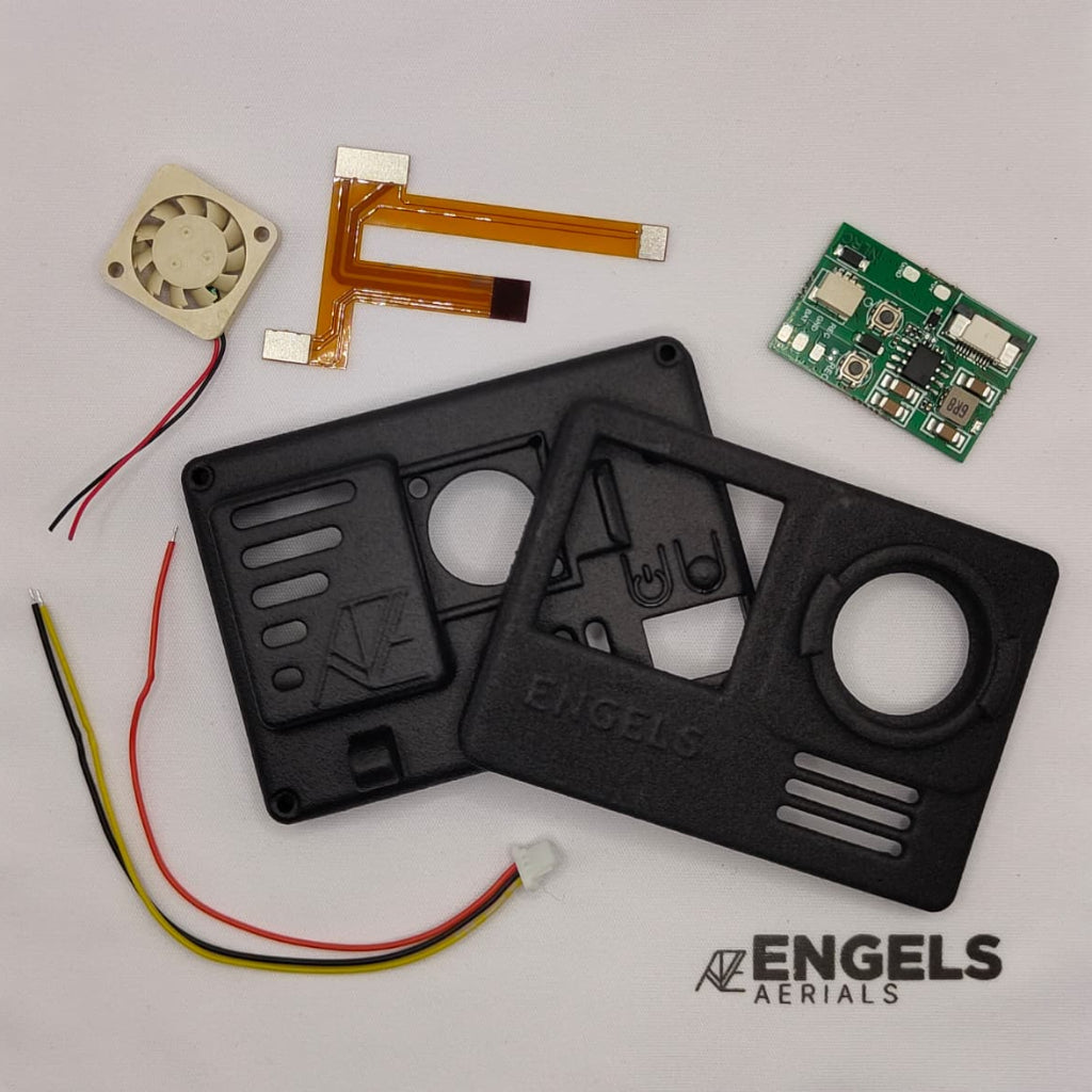 Naked GoPro Engels case bec fan