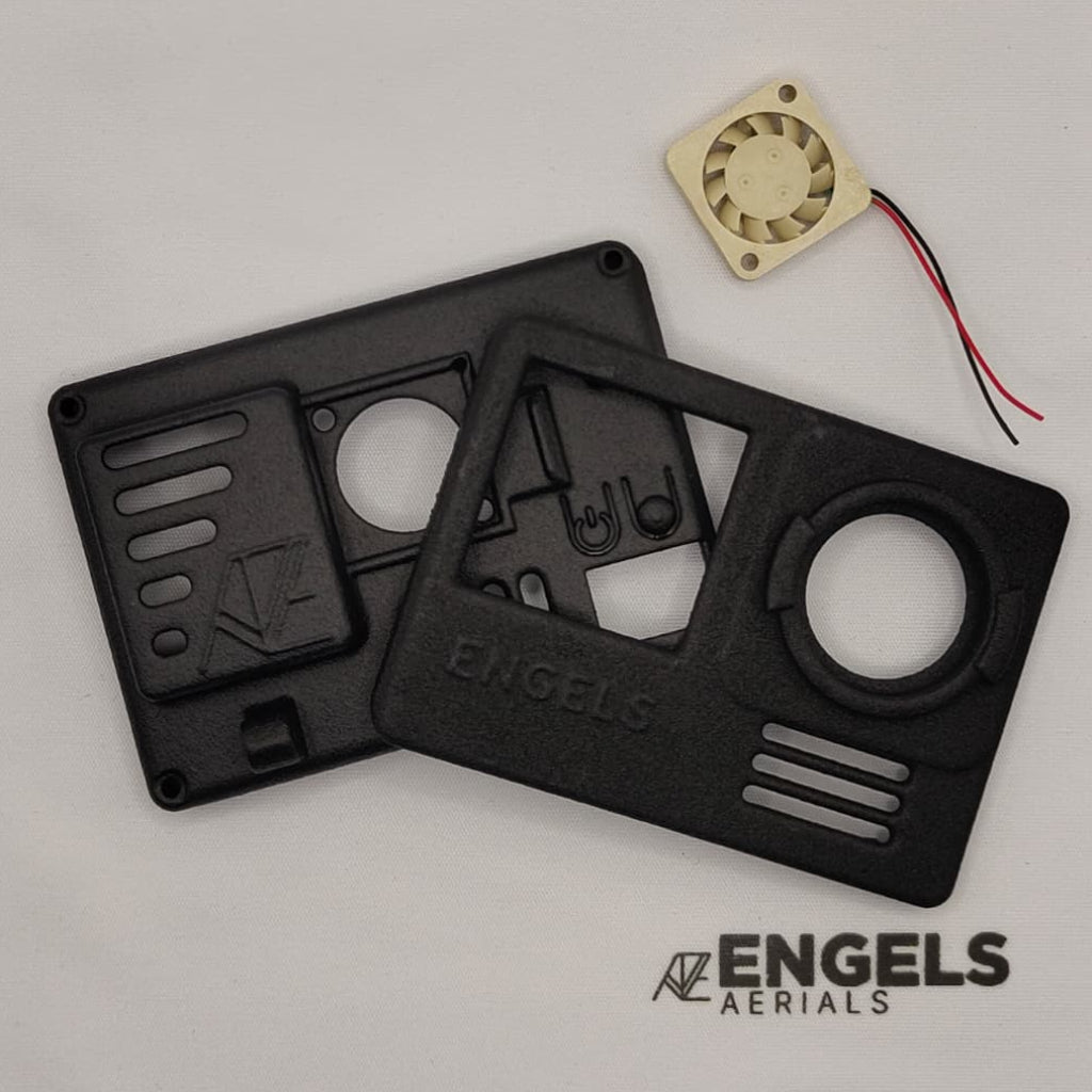 Naked GoPro Engels case met fan